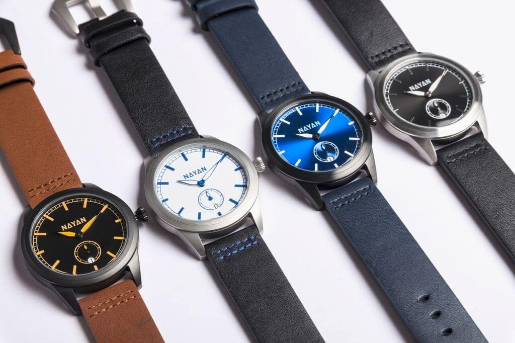 Nayan Co Nayan Co's watches are built and assembled in China.